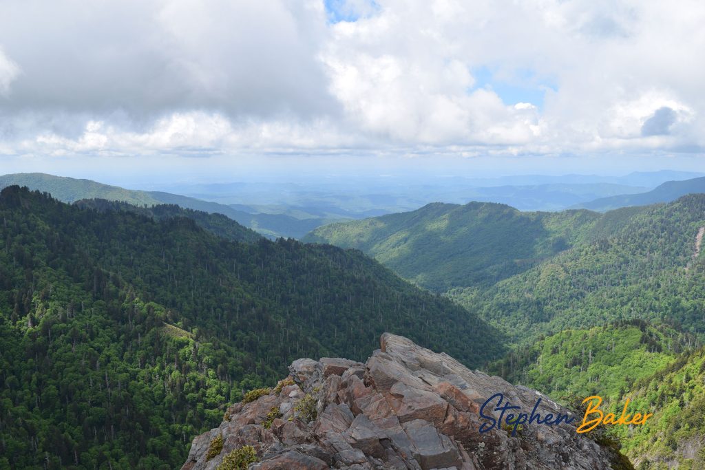 A beautiful view from a cliff